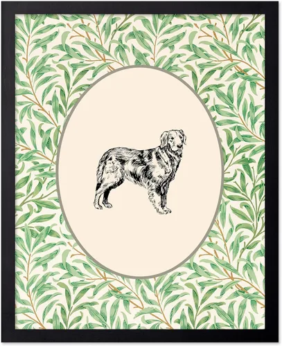 Miniatura 80 de Poster Master Póster Vintage de Cocker Spaniel Inglés - Impronta Retro de Perro - Arte Floral - Arte de Cachorros - Arte para Amantes de Animales
