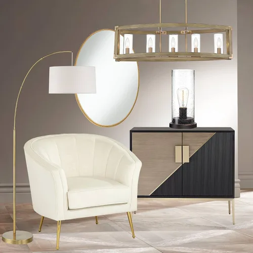 Miniatura 6 de 360 Lighting Libby - Lámpara de mesa de 12 pulgadas de alto LED de bronce con semilla de vidrio sembrado, pantalla cilíndrica para dormitorio, casa