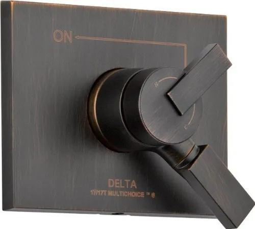 Miniatura 3 de Delta Faucet Vero Serie 17 Kit de ajuste de válvula de mango de ducha de doble función, acero inoxidable T17053-SS (válvula no incluida)