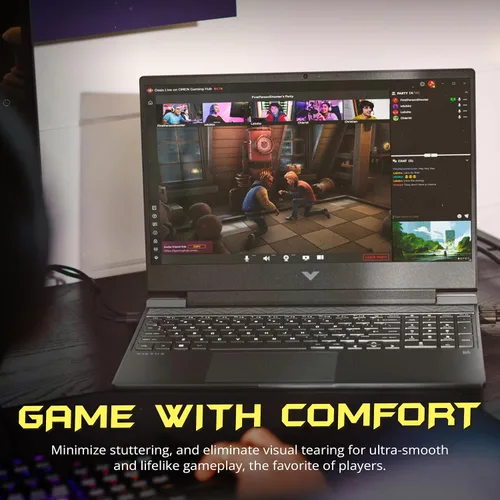 Miniatura 8 de HP Victus - Laptop para juegos FHD de 15.6 pulgadas y 144 Hz, Intel i5-13420H, 16 GB de RAM, SSD PCIe de 1 TB, NVIDIA GeForce RTX 4050, teclado