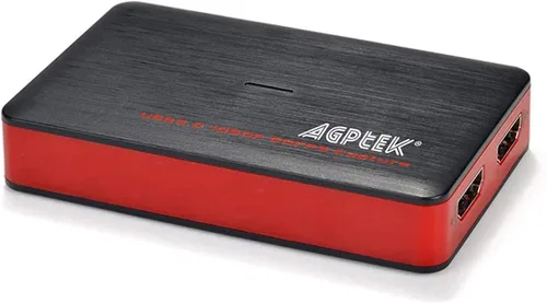 Tarjeta de captura de juegos USB 3.0 HDMI Video HD 1080P 60FPS, dispositivo grabador de juegos de transmisión en vivo para PS4, Xbox One y Wii U,