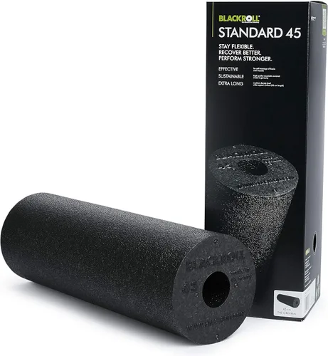 Miniatura 9 de BLACKROLL - Rodillo de espuma MED o MED 45, ideal para liberación de puntos de activación miofascial y masaje de espalda, para yoga, ejercicio
