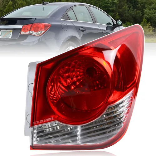 Lochnchn Luz trasera compatible con Chevrolet Cruze 2011-2015 Conjunto de lámpara de luces traseras derecha luz de freno del lado del pasajero