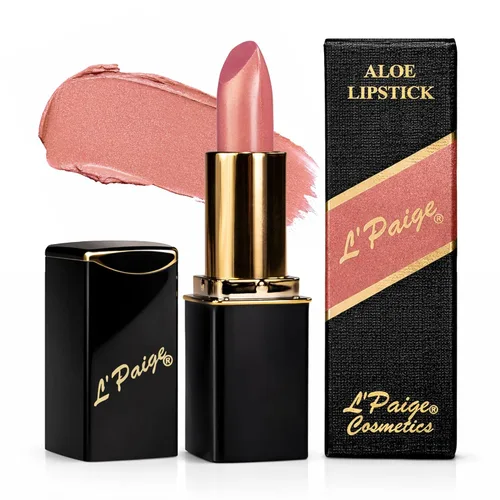 Miniatura 13 de L'Paige Lápiz labial y mancha de labios que cambian de color de pH - Transformación de marrón a rojo frambuesa, infusión de aloe vera, acabado LBR