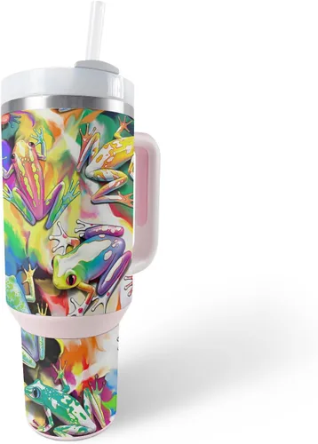Miniatura 28 de MightySkins Skin - Vaso de vinilo compatible con Stanley The Quencher H2.0 FlowState de 40 onzas, mosaico de cebra, protectora, duradera y única