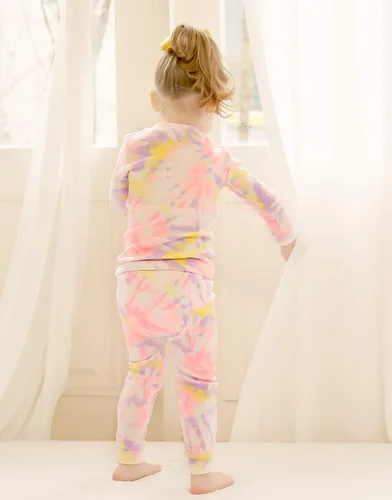 Miniatura 4 de VAENAIT BABY 12M-12 Toddler Kids Boys Girls 100 Cotton Marbling Sung Fit Sleepwear Pajamas 2pcs Pjs Set