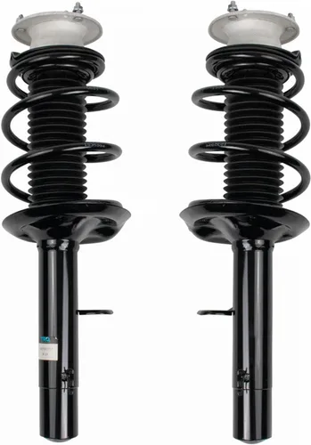 Miniatura 73 de TRQ Conjunto de Amortiguador y Resorte Delantero Cargado con Resorte Helicoidal Pre-ensamblado Compatible con Jeep Cherokee Limited AWD 14-22 Sin
