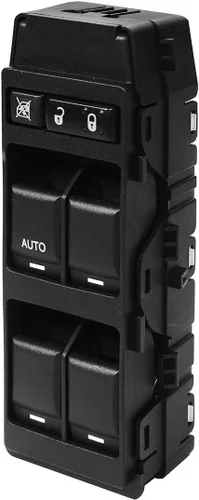 Interruptor principal del elevalunas eléctrico lado del conductor delantero izquierdo, apto para Dodge Avenger Caliber Charger 08-13, Magnum Dakota