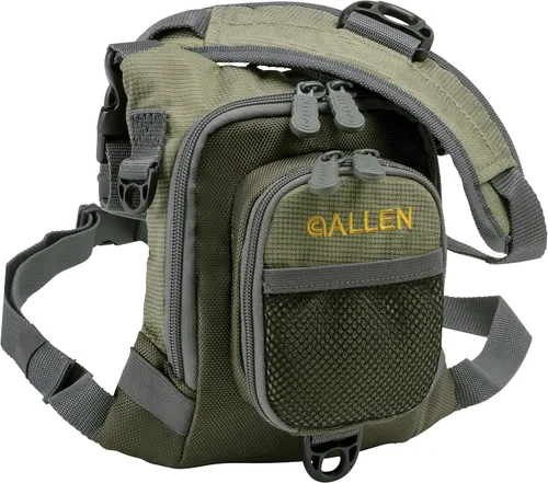 Miniatura 7 de Allen Company Bear Creek Micro Fly Fishing Chest Pack Verde oliva