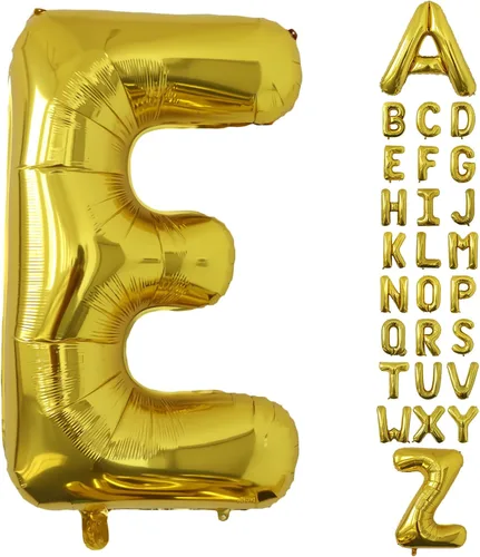 Miniatura 163 de SINBEE Globo dorado del número 10, papel de aluminio Mylar de 40 pulgadas, decoración de fiesta reutilizable para cumpleaños, aniversario, Oro