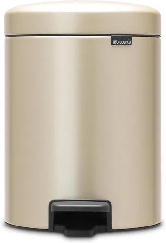Miniatura 36 de Brabantia NewIcon - Cubo de basura con pedal de cierre suave para cocina, con cubo extraíble, 3.2 galones, azul soñado Azul (Dreamy Blue)