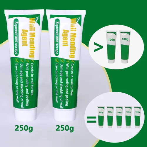 Miniatura 3 de Kit de reparación de parches de pared, 17.64 oz de agente reparador de paredes de yeso y kit de reparación de paneles de yeso de malla de 8