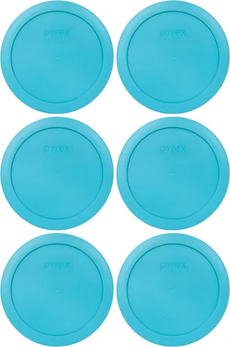 Miniatura 6 de Pyrex 7201-PC 4 tazas Surf Blue Tapa de repuesto para almacenamiento de alimentos, fabricada en Estados Unidos