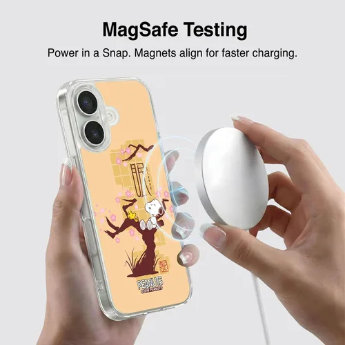 Miniatura 250 de Carcasa de gel para iPhone 7 Plus/iPhone 8 Plus, diseño de Snoopy Oriental de Peanuts, Badges