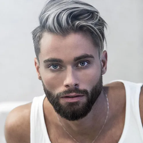 Miniatura 15 de Toupee de piel fina suave de 0.002 in PU 10x8 pulgadas reemplazo de cabello para hombres postizo 100% europeo piezas de cabello humano para hombre