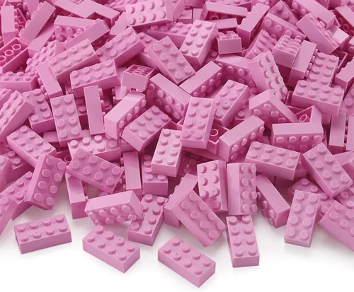 Miniatura 42 de Ladrillos de 2 x 4, lima, 320 piezas partes de color verde amarillento, kit de construcción clásico, conjunto de juego creativo, bloques de juguete