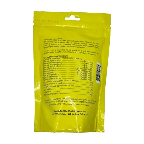 Miniatura 2 de Real Growers recarga - Superpack de microbios del suelo, estimulante natural para el crecimiento de plantas (2 oz) (RGR-2)