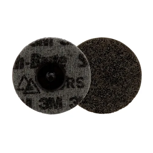 Scotch-Brite - Disco de acondicionamiento de superficie de precisión Roloc TR, muy fino, cerámica, fibra no tejida, cambio fácil, 3 pulgadas, 25 por
