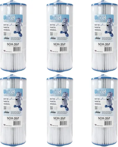 Miniatura 8 de Unicel 5CH-352 Cartucho de filtro de spa de bañera de hidromasaje de reemplazo de medios de 35 pies cuadrados con 151 pliegues
