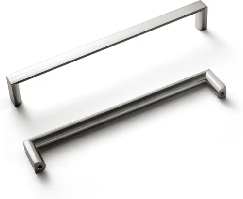 Miniatura 37 de Goo-Ki - Paquete de 6 manijas de gabinete de 3 pulgadas (76mm) con centros de agujero retro de zinc en aleación, tiradores de gabinete de latón