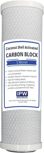 Miniatura 2 de IPW Industries Inc PureT RO450-905EZ - Paquete de filtros de repuesto de ósmosis inversa de 4 etapas (50 GPD, universal)