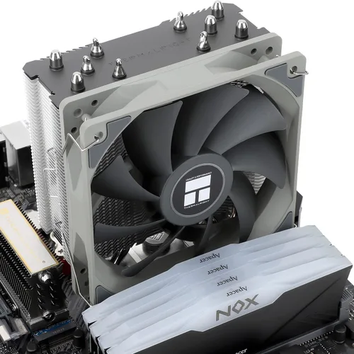 Miniatura 8 de Thermalright Assassin King 120 SE - Enfriador de aire para CPU, 5 tubos de calor, ventilador TL-C12C PWM, para AMD AM4/Intel