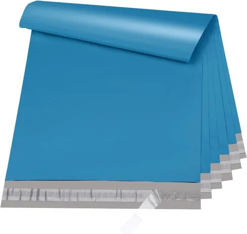 Miniatura 37 de Metronic Sobres de polietileno grandes de 24 x 24 pulgadas, 100 unidades, bolsas de envío adhesivas fuertes para ropa, sobres impermeables para Lila