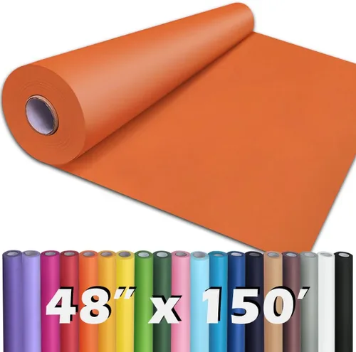 Miniatura 14 de PerkHomy Rollo de Papel Kraft Marrón 48" x 1,800" (150') para Envolver Regalos, Ramos, Flores, Arte, Pintura, Manualidades, Escritura, Embalaje
