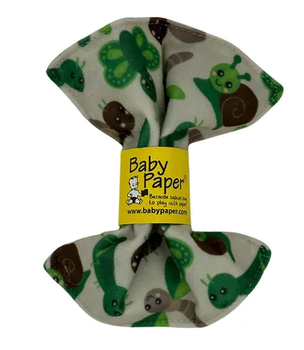 Miniatura 12 de Baby Paper, Juguete para bebé crujiente a rayas de color blanco y negro Rayas negras y blancas