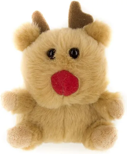 Miniatura 5 de Plushland Bola de Nieve Animal de Peluche con Cremallera Animales de Peluche Lindos Surtido de Juguetes Blandos para Novia, Familiares y Amigos