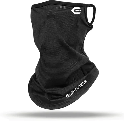 Polaina de cuello para exteriores, protección solar, máscara facial, pasamontañas, pasamontañas para hombres y mujeres, bandana deportiva