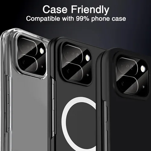 Miniatura 6 de Wiaocit Paquete de 4 Protectores de Lente de Cámara de Vidrio Templado para Google Pixel 10 Pro Fold, Dureza 9H, Antiarañazos, Compatible con Fundas