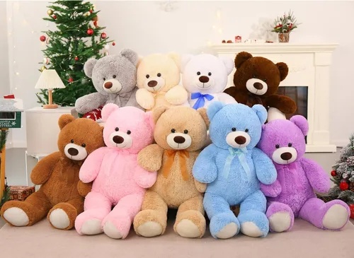 Miniatura 8 de MorisMos Oso de Peluche Gigante Animal de Peluche 3 pies, 36 pulgadas, Oso de Peluche Grande para Decoración de Baby Shower, Animal de Peluche