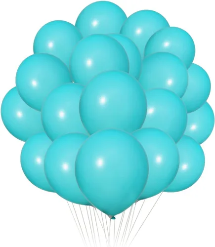 Miniatura 43 de Paquete de 90 globos azul marino de 18 pulgadas, globos grandes azul real para decoraciones de fiestas y eventos