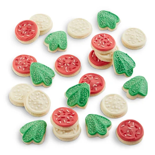 Miniatura 8 de Cheryl's Cookies Galletas en forma de manzana, con 24 galletas de azúcar esmeriladas de crema de mantequilla, envueltas individualmente, regalo