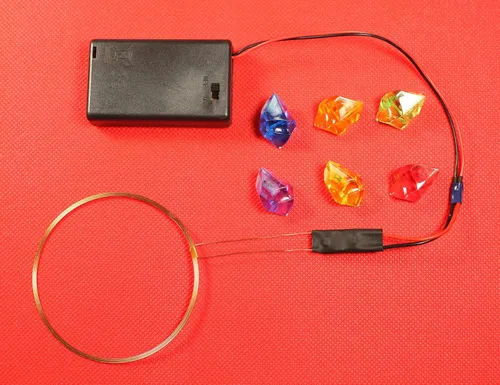 Miniatura 3 de Gema infinita de inducción inalámbrica los mejores Thanos con piedras de bricolaje piedra de guerra infinita imanes iluminados tiempo Marvel