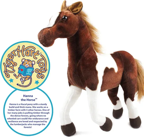 Miniatura 4 de TigerHart Hanna The Horse - Peluche de 16 pulgadas