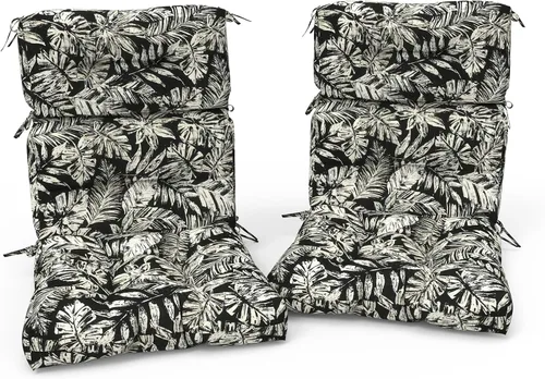 Miniatura 10 de Cojines Adirondack para sillas de patio con respaldo alto para exteriores, cojines Adirondack para jardín, porche, uso en sillas de oficina en casa
