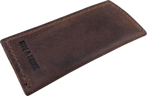 Miniatura 5 de Hide & Drink, Juego de 4 estuches para púas de dientes, accesorios de cocina, cuero de grano completo, hecho a mano, marrón bourbon Bourbon Marrón