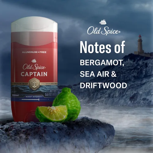 Miniatura 5 de Old Spice Desodorante sin aluminio para hombres, protección contra olores 24/7, frescura 24/7 y aroma duradero, se aplica limpio, 3.0 oz