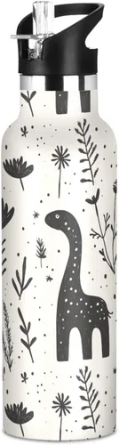 Miniatura 17 de Camouflage Gold Leakproof and BPA Free Reusable Water Bottle with Straw Lid Double-Wall Vacuum Insulation for Gym Sports 11