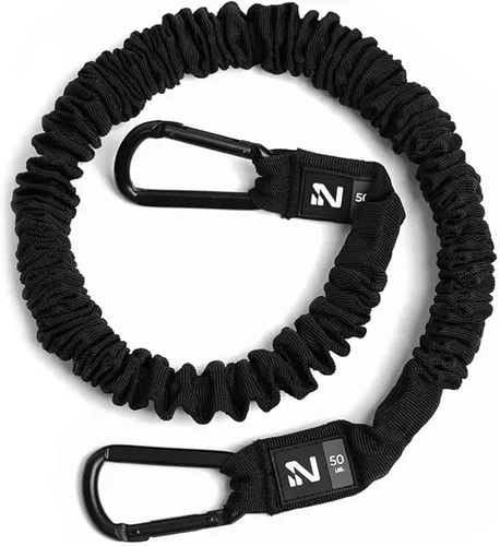 Miniatura 6 de Iron Neck Resistance Band, Durable Exercise Band with Steel Carabiners for Neck Training, Strength Workouts, Stretching, and Rehab