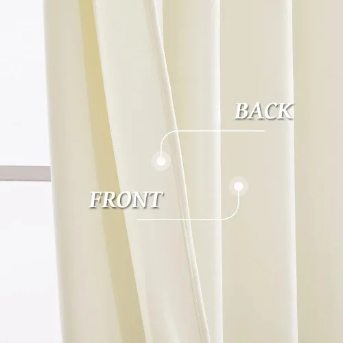Miniatura 220 de RYB HOME Cortinas opacas de terciopelo para dormitorio, aislamiento térmico, privacidad, luz solar, bloqueo de calor, cortinas lujosas con bolsillo