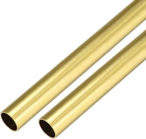 Miniatura 9 de uxcell Tubo redondo de latón, 11.811 in de longitud de 0.079 in de diámetro exterior de 0.020 in de grosor de pared, tubo recto sin costuras, 2