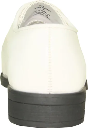 Miniatura 7 de VANGELO Zapato de vestir Oxford con cordones para niños, zapatos de esmoquin para bailes, uniformes, bodas, eventos formales, tamaño desde niños