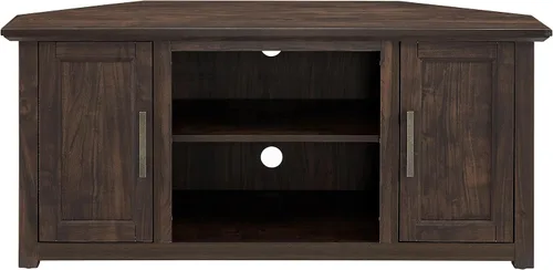 Miniatura 2 de Crosley Furniture Camden - Soporte de TV para televisores de más de 50 pulgadas, centro de entretenimiento con estantes de almacenamiento Nogal