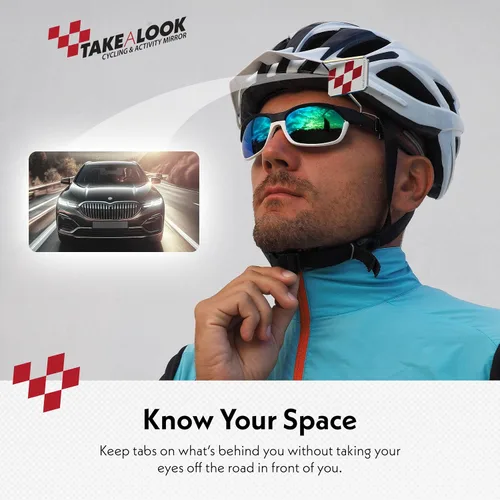 Miniatura 3 de Bike Peddler "Take A Look" espejo ocular de ciclismo