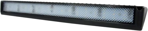 Miniatura 2 de Raycharm - Lámpara LED para porche exterior de RV de 22.4", 40° de ángulo descendente, haz de inundación de luz blanca fría de 6000K, 12V/24V DC