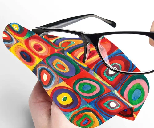 Miniatura 3 de Paño de limpieza de lentes de microfibra de calidad, 6 x 6 pulgadas, para lentes, lentes de sol, teléfonos, pantallas, lentes de luz azul