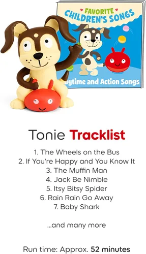 Miniatura 6 de Toniebox 2 - Conjunto de inicio de reproductor de audio para niños de 1+ con Playtime Puppy - Rosa nube Nube rosada